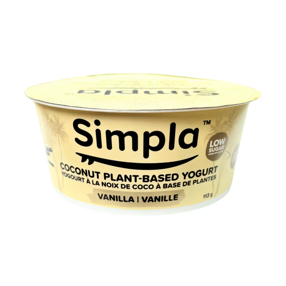 Coconut Plant-Based Yogurt, Vanilla 113g