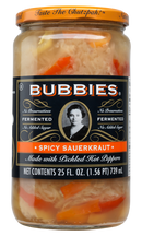 Sauerkraut with Hot Peppers, 750mL