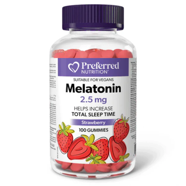 Melatonin 2.5mg, 100 Gummies