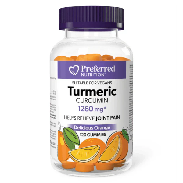 Turmeric 1260mg, 120 Gummies