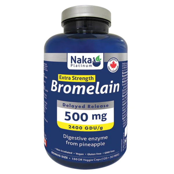 Extra Strength Bromelain, 500mg, 2400GDU/g, 150caps