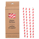 Biodegradable Paper Straws, 24 pack