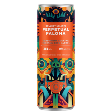 Zero Proof Cocktail, Perpetual Paloma 355mL