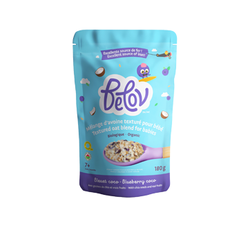 Organic Oat Blend Cereal, Blueberry Coco 180g