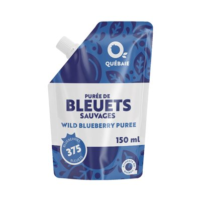 Wild Blueberry Puree, 150mL