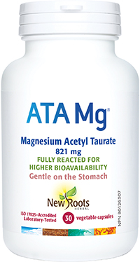 Magnesium Acetyl Taurate 821mg 30 Vcaps