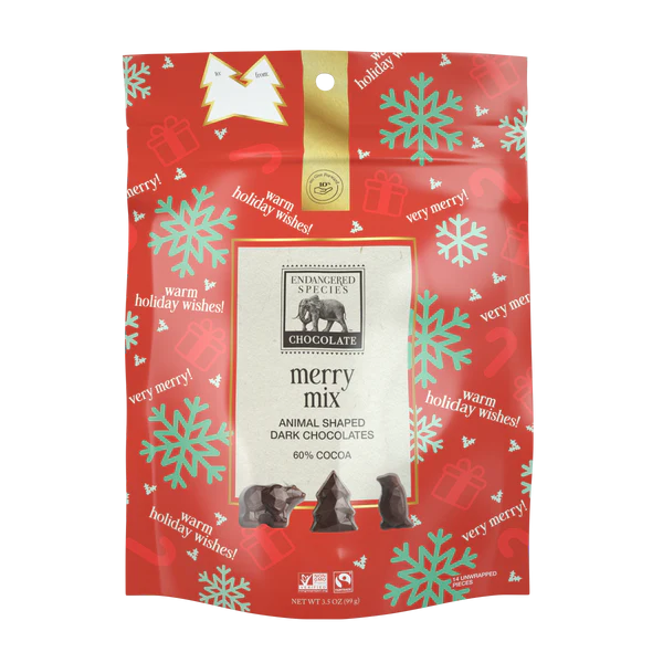 Merry Mix - Animal Shaped Dark Chocolate, 99g