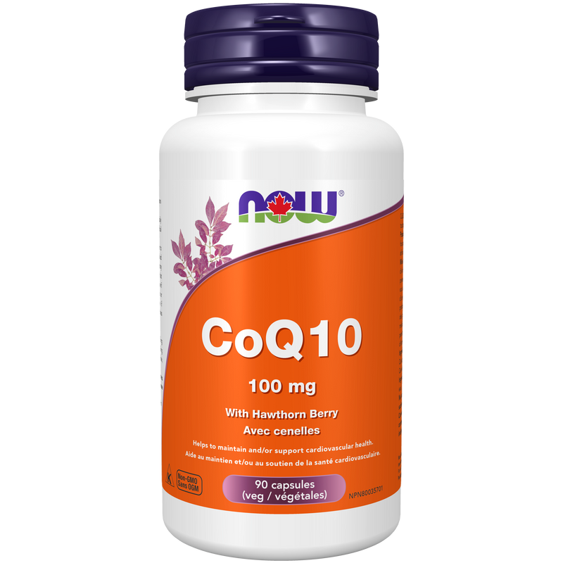 CoQ10 with Hawthorn Berries 100mg, 90 Capsules