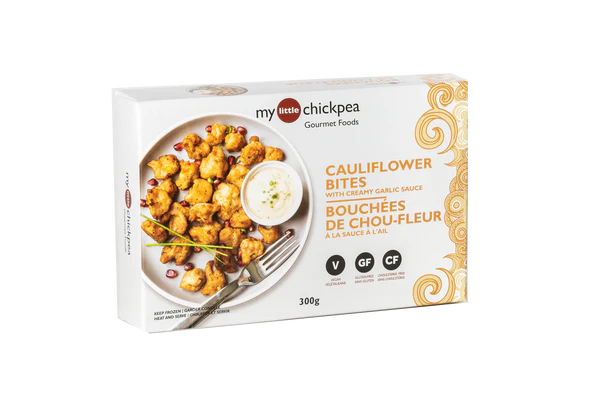 Cauliflower Bites with Creamy Garlic Sauce, 300g