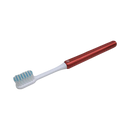 Kids Aluminum Toothbrush + 3 Replacement Heads, Soft Red