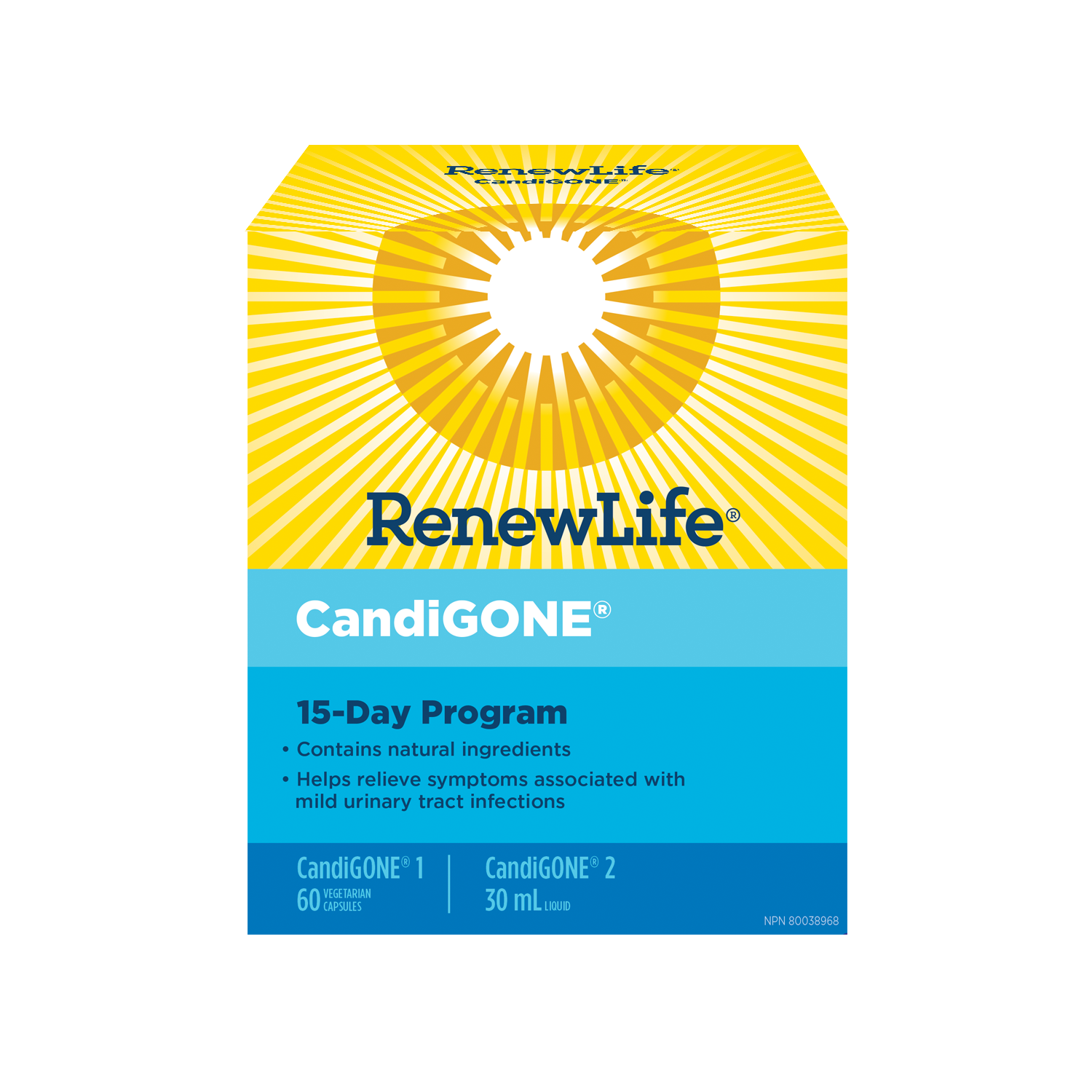 CandiGONE, 15 Day Program