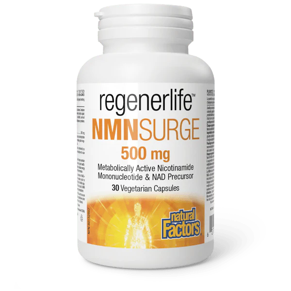 RegenerLife NMN Surge 500mg, 30 Capsules