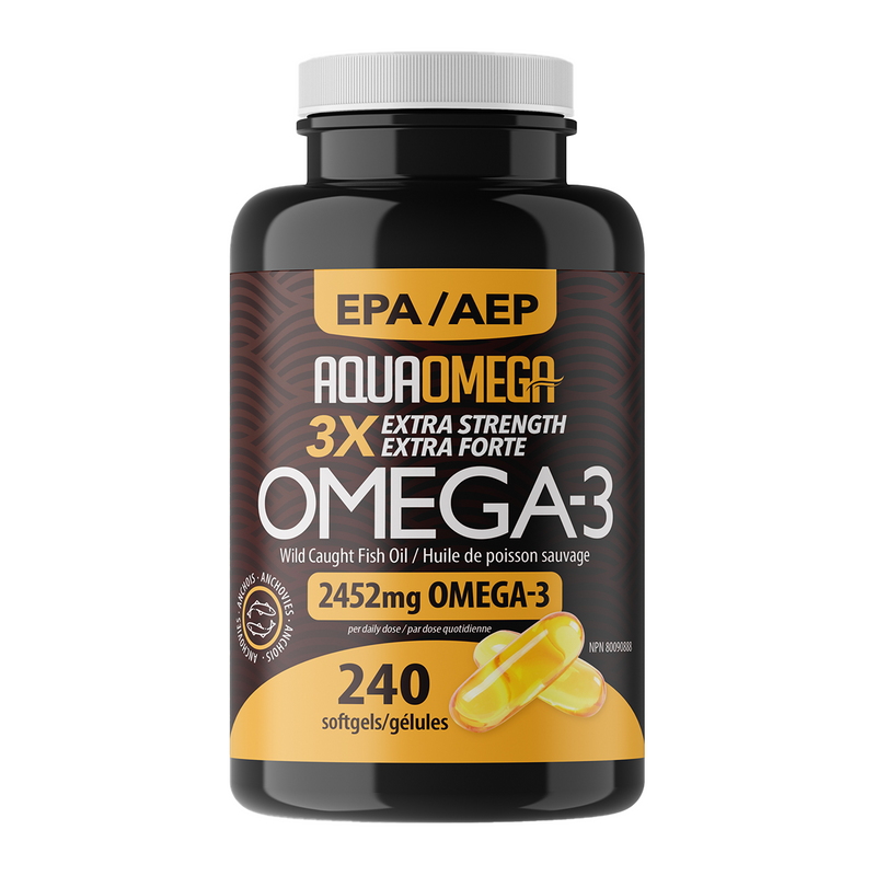 3X Extra Strength EPA Omega-3, 240 Softgels