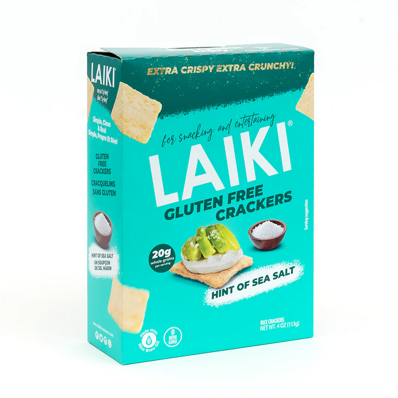 Gluten-Free Crackers with a Hint of Sea Salt 113g