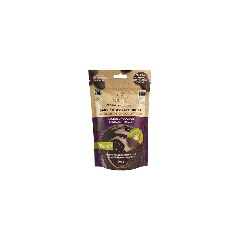 Dark Chocolate 72% Baking Drops 200g