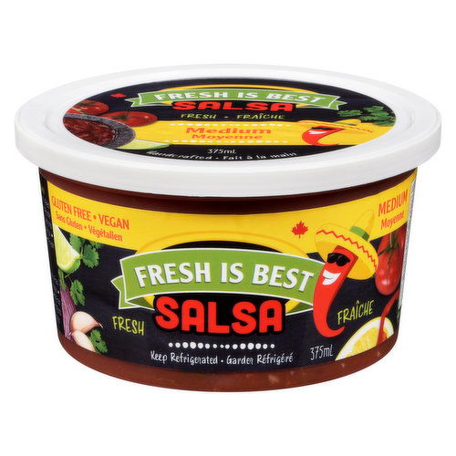 Fresh Salsa, Medium 375mL