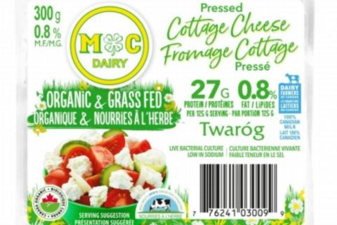 Organic Pressed Cottage Cheese, 400g