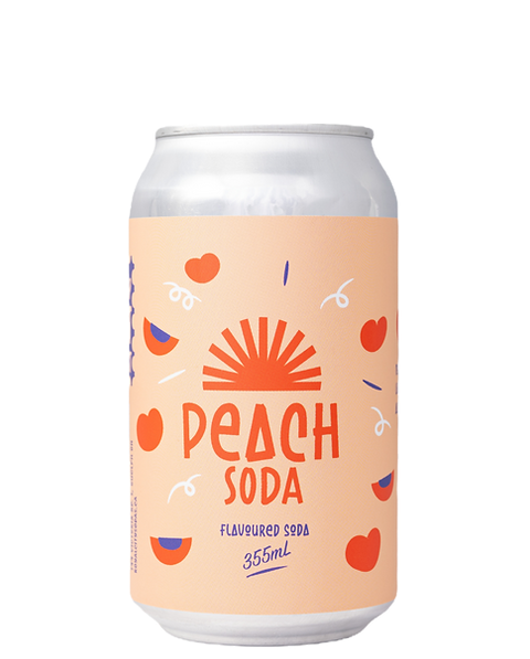Peach Soda 355ml