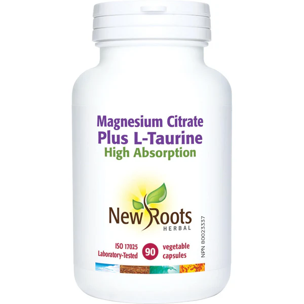 Magnesium Citrate Plus Taurine, 90 Capsules