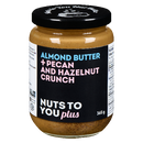 Almond Butter + Pecan and Hazelnut Crunch, 365g