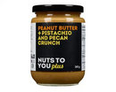Peanut Butter + Pistachio and Pecan Crunch, 365g