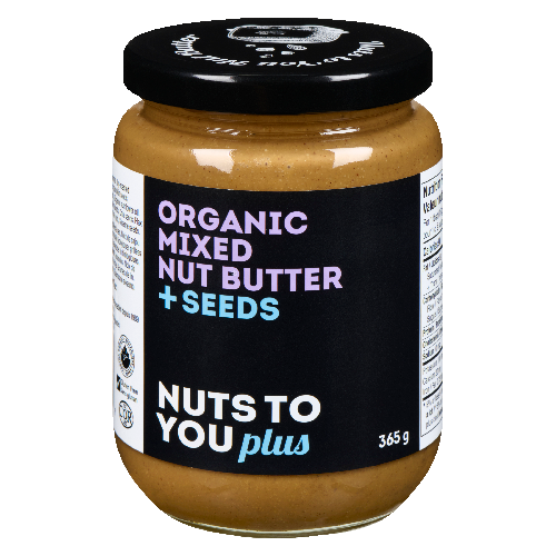 Organic Mixed Nut butter + Seeds, 365g