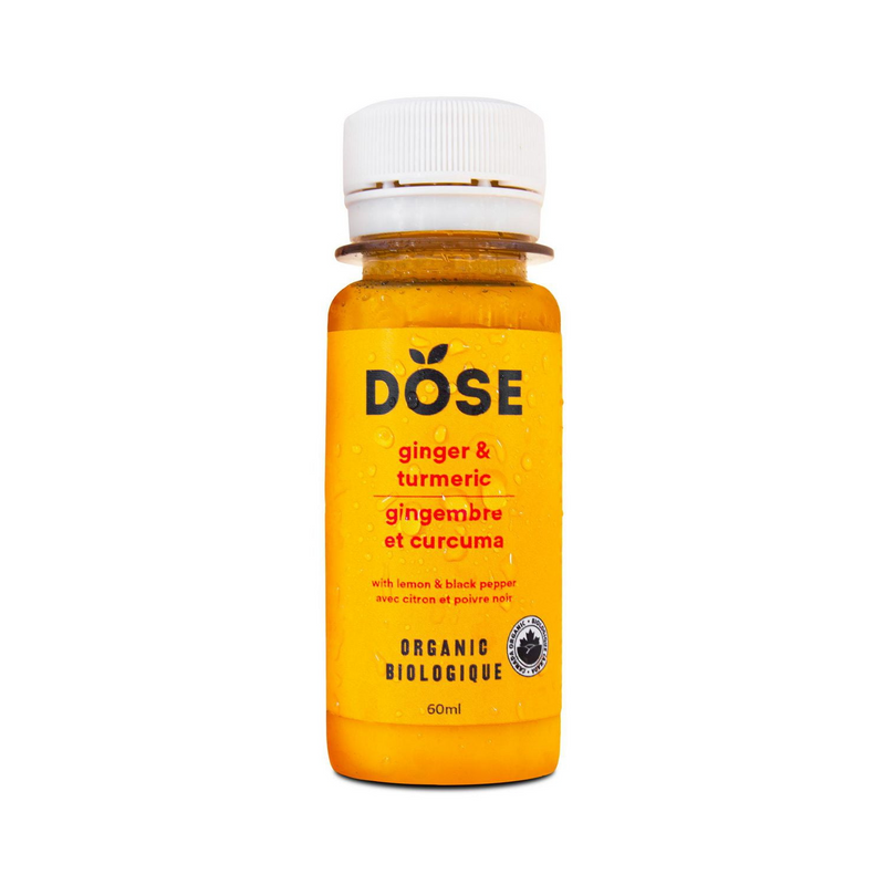 Ginger & Turmeric Immunity Shot, Ginger Honey, 60mL