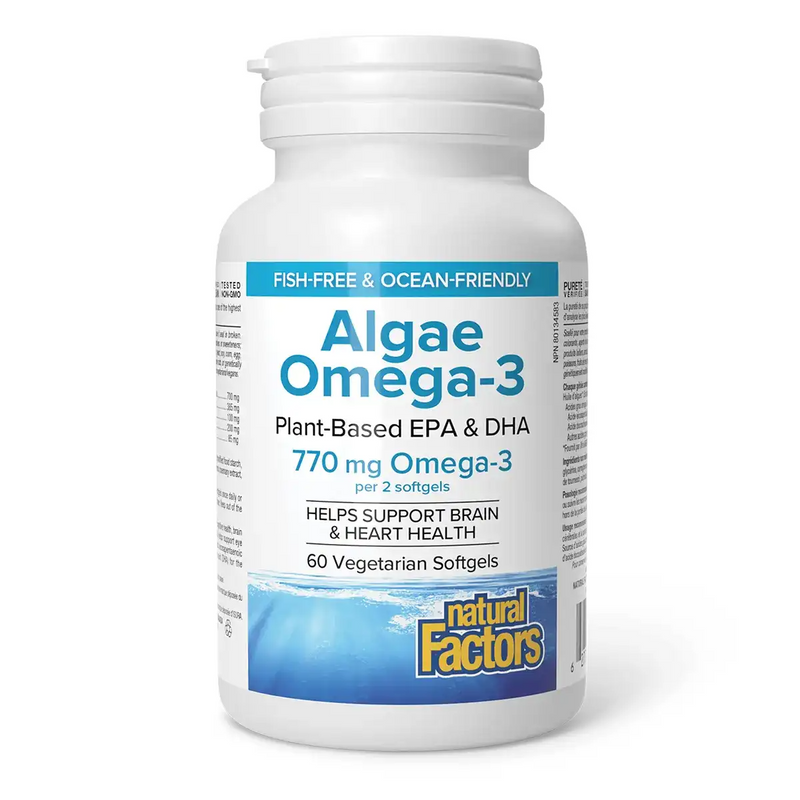 Algae Omega-3, 60 Capsules