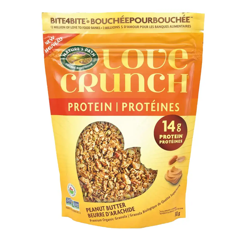 Love Crunch Protein, Peanut Butter 312g
