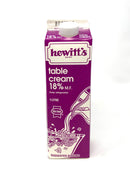 18% Table Cream, 1L