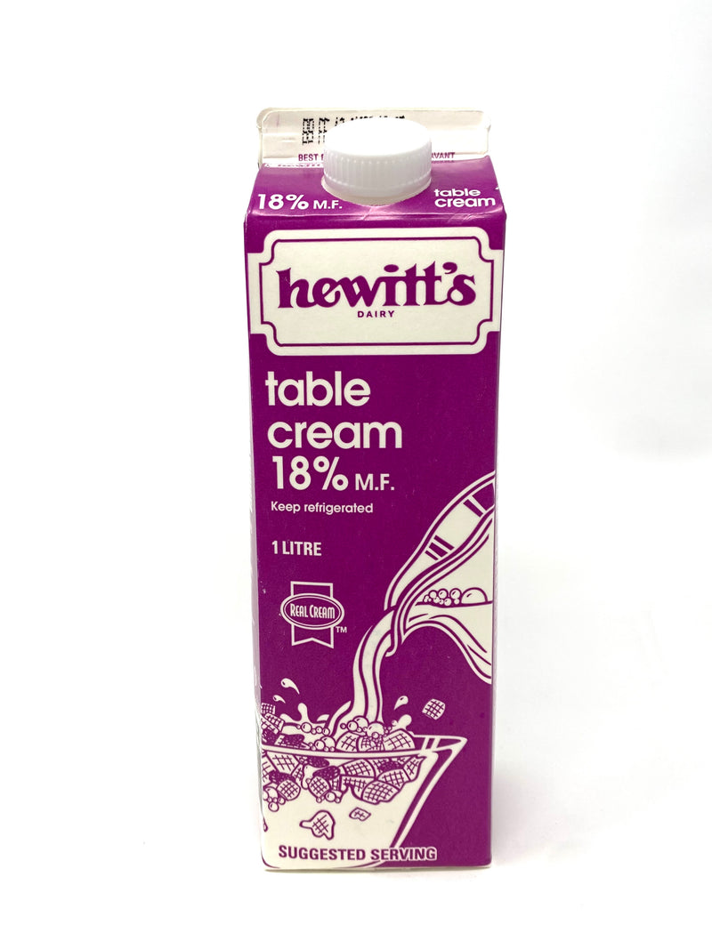 18% Table Cream, 1L