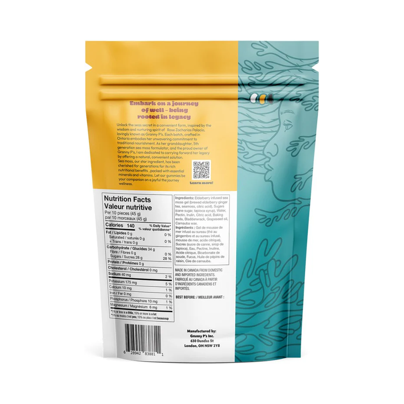 Sea Moss Gummies, 60 Gummies 300g