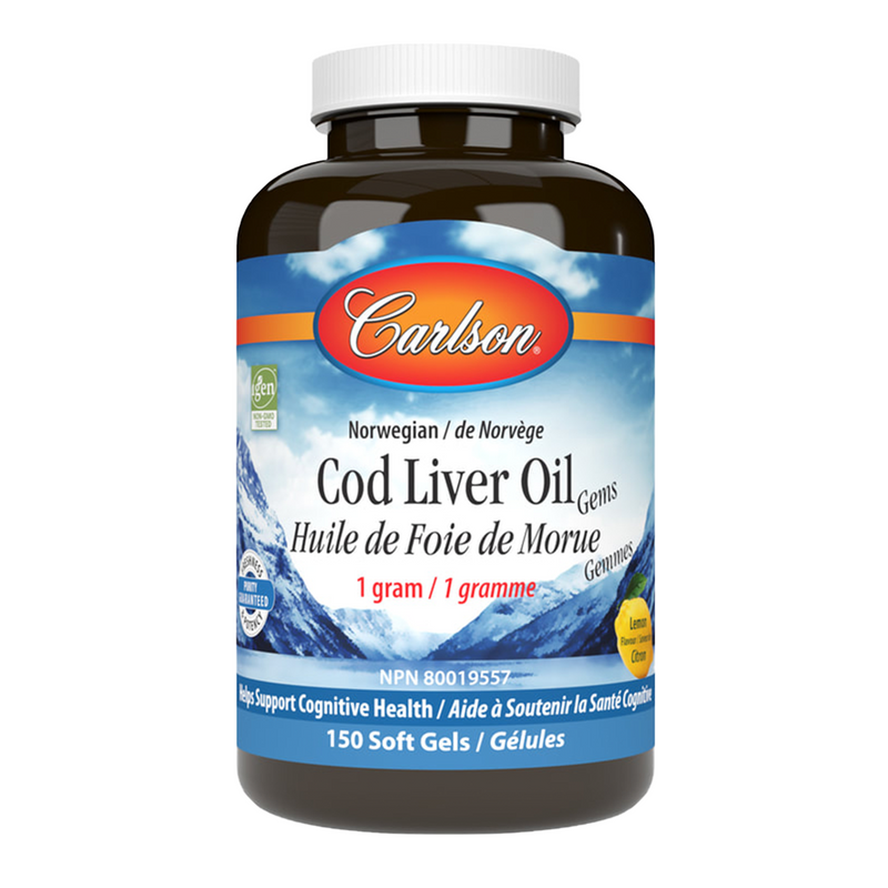Cod Liver Oil Lemon 150sgels