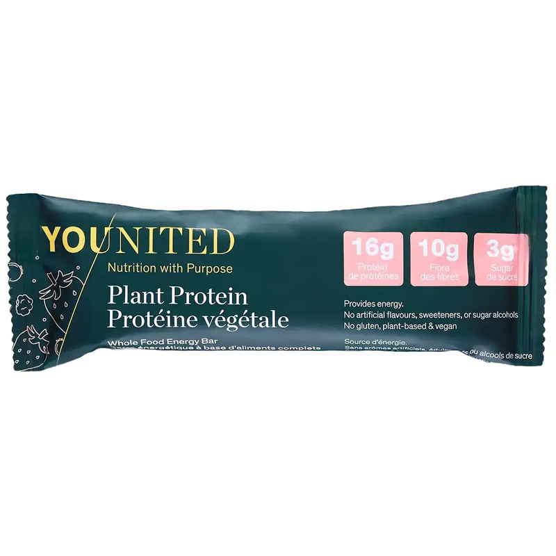 Plant Protein Whole Food Energy Bar, Summer Berries 60g