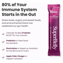 SuperBelly Gut-Building Hydration Powder, Acai Pomegrante 7 Pack