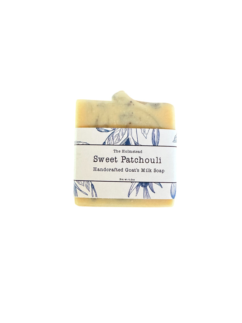 Handcrafted Goat's Milk Soap, Sweet Patchouli 4.2oz