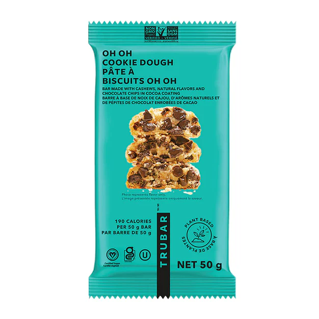 Plant Based Bar, Oh Oh Cookie Dough 50g