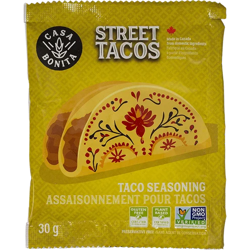 Taco Seasoning, Street Tacos 30g