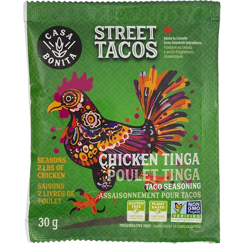 Taco Seasoning, Chicken Tinga 30g