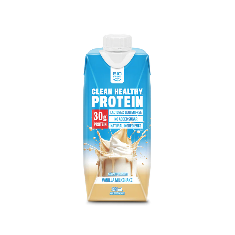 Clean Healthy Protein Drink, Vanilla Milkshake 325mL