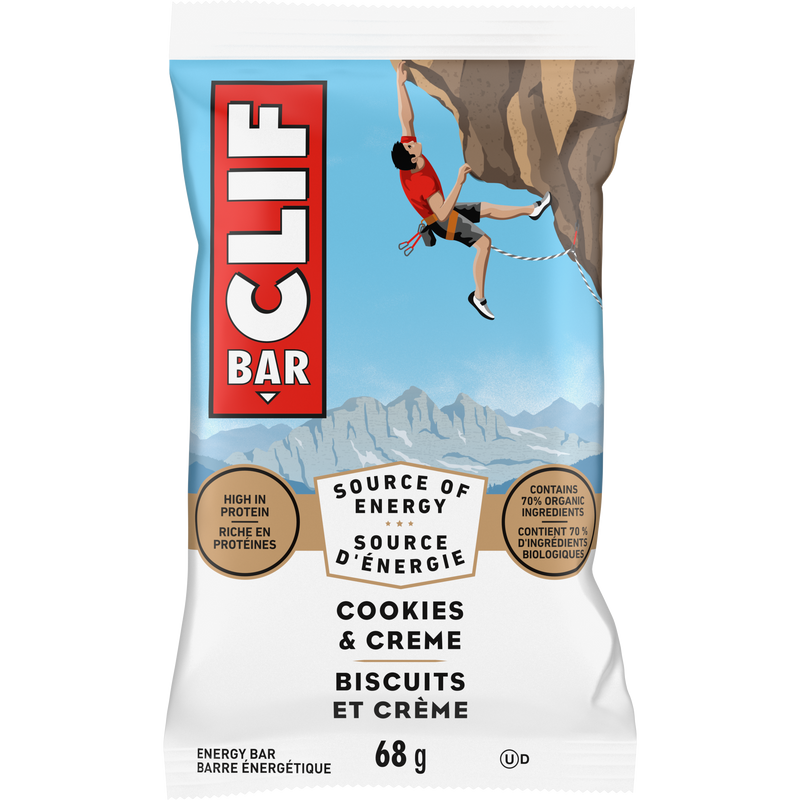 Energy Bar, Cookies & Creme, 68g