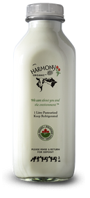 Organic 1% Milk, 1L Bottle
