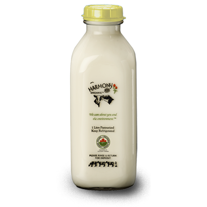 Organic 10% Half & Half Cream, 500mL Bottle
