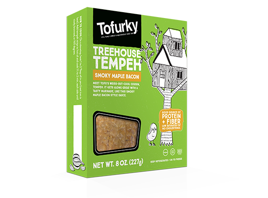 Tempeh, Smoky Maple Bacon 227g