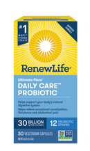 Ultimate Flora Daily Care Probiotic 30 Billion, 30 Capsules