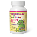 Big Friends Chewable Iron 10mg, Sour Peach 120 Chewable Tablets