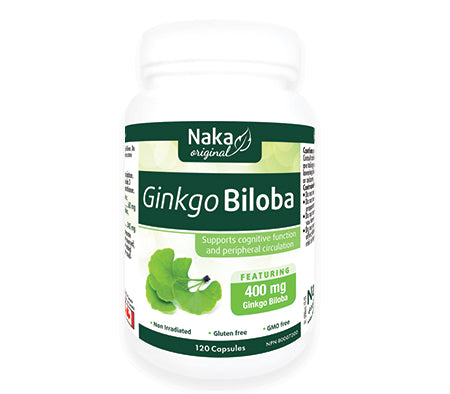 Ginkgo Biloba, 120 Capsules