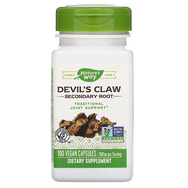 Devil's Claw Root, 100 Capsules