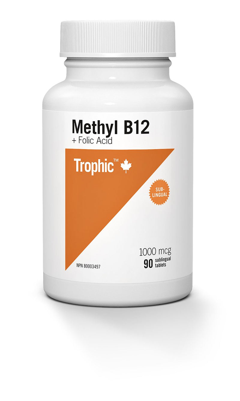 Methyl B12 + Folic Acid, 90 Tablets