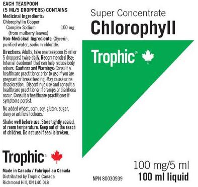Chlorophyll (Super Concentrate), 100mL